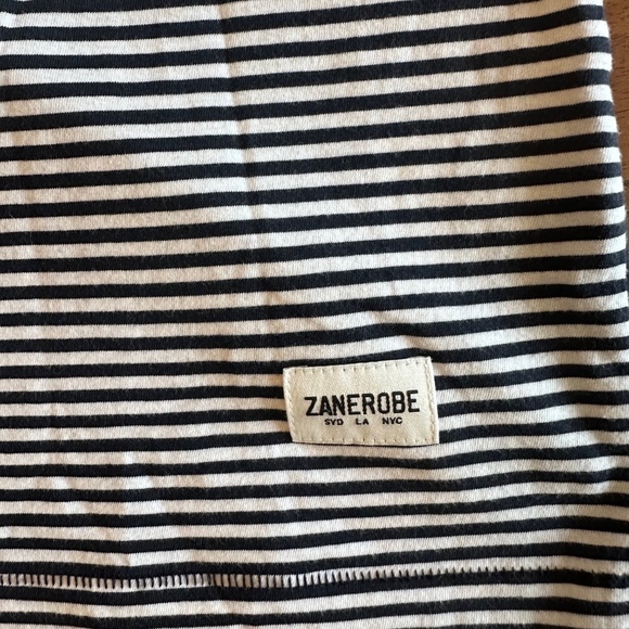 Zanerobe Blue/White Striped Tank (Size M) - Picture 2 of 3